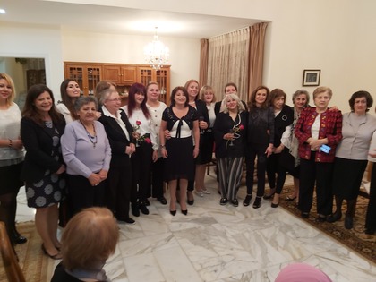 Международният ден на жената бе отбелязан в резиденцията на посланика