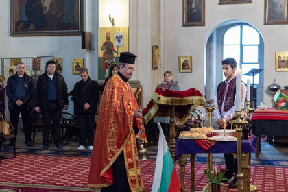 Проведена бе тържествена панихида в памет на загиналите за Освобождението на България
