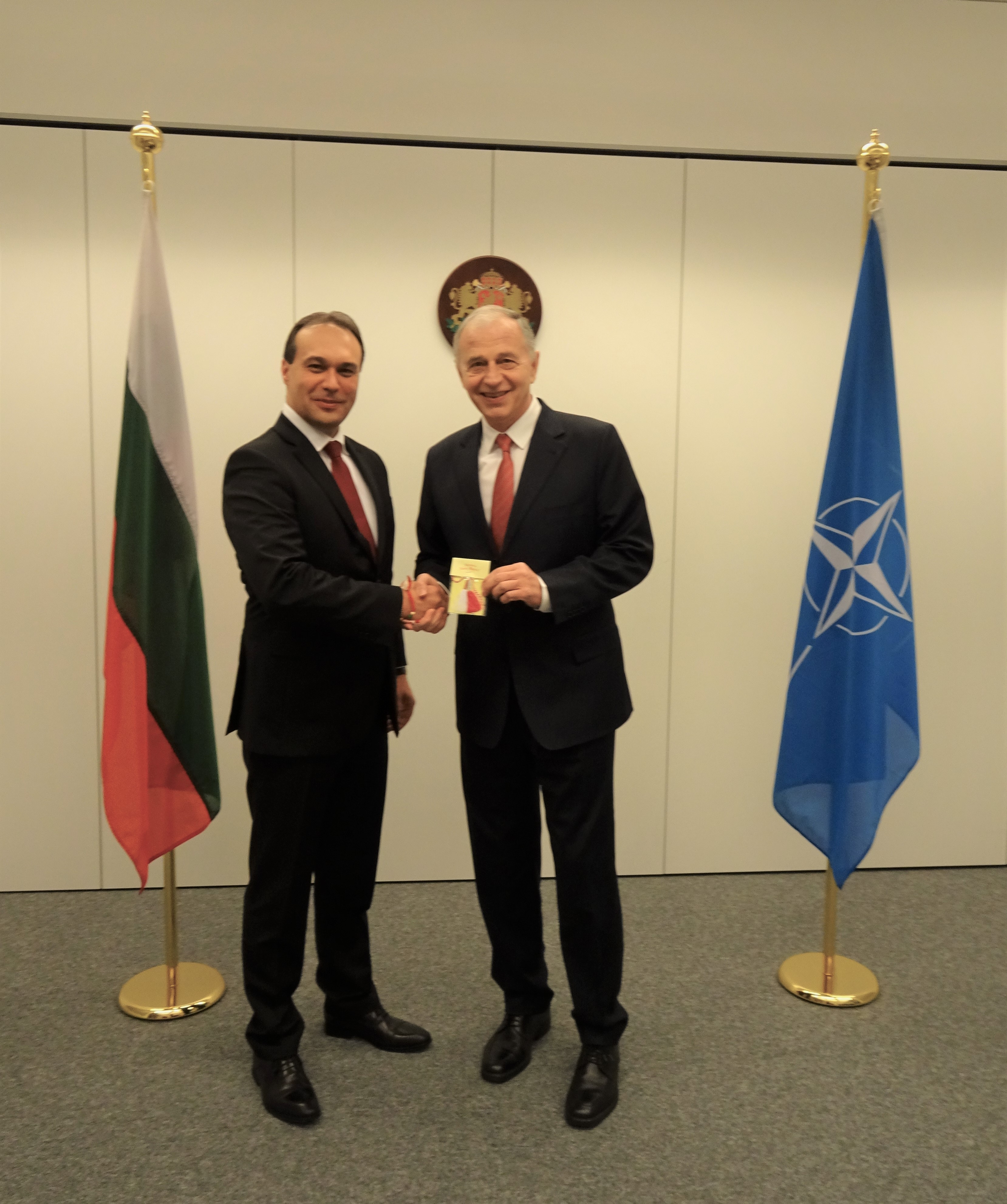 Bulgaria's National Day was celebrated with martenitsa's at NATO Headquarters