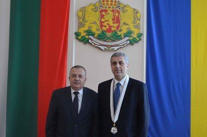 Орден „Стара планина”- I степен за бившия посланик на Грузия в България Н.Пр.Михаил Уклеба
