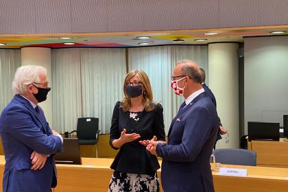 EU Foreign Ministers Discuss Turkey and Latin America at First In-Person Meeting after Pandemic