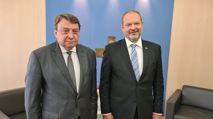 Srečanje veleposlanika Tcherveniakova s predsednikom Državnega sveta Slovenije