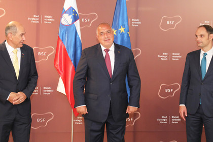 Predsednik Vlade Boyko Borissov se je udeležil Blejskega strateškega foruma