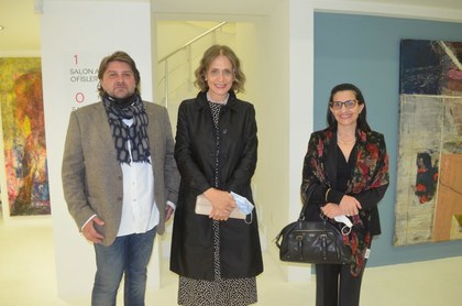 Изложбата „Мечти“ на Деян Вълков бе представена в посолството в Анкара