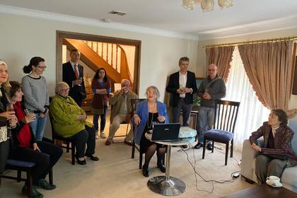 The Day of The National Enlightment leaders was celebrated in the Bulgarian embassy in Canberra