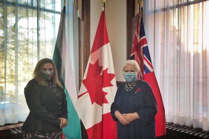 Република България и канадската провинция Онтарио задълбочават диалога си