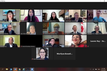 19 нови членове се присъединиха към на групата за приятелство с България в парламента на Канада