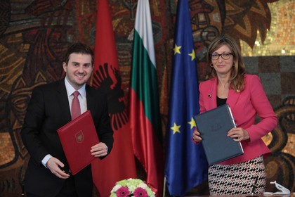 Ekaterina Zaharieva Reconfirming Bulgaria’s Support for European Integration of Albania