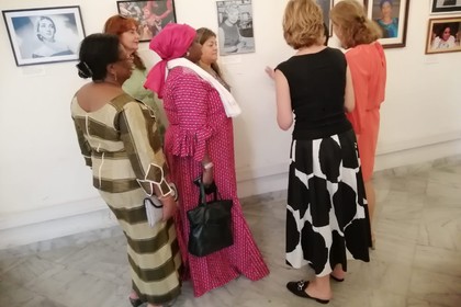Аn exhibition of photographic portraits of prominent women – representatives of the public and cultural life of countries with diplomatic missions in Cuba,