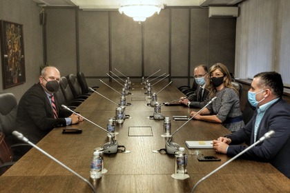 Deputy Prime Minister Zaharieva Receives Special Envoy of Government of Republic of North Macedonia Vlado Buchkovski