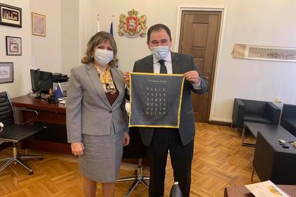 Посланик Десислава Иванова се срещна с новоназначения председател на Комисията по външна политика в парламента на Грузия