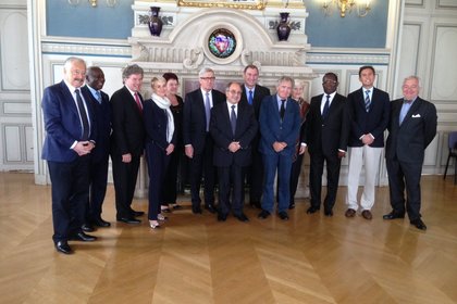 Групата на франкофонските посланици посети гр. Лимож