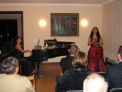Концерт класическа музика в посолството в Брюксел