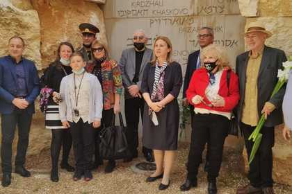 Честване на Деня на спасяването на българските евреи през Втората световна война в Ерусалим