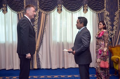 Посланик Петко Дойков връчи акредитивните си писма на президента на Малдивите 