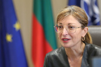 Екатерина Захариева: ЕС ще обсъжда санкции срещу конкретни лица, не срещу Русия