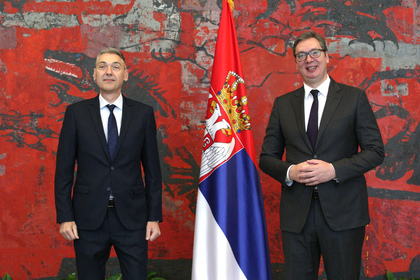 Посланик Петко Дойков връчи акредитивните си писма на президента на Сърбия Александър Вучич
