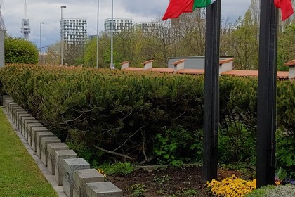 Възпоменание на българските войни, загинали в Пражкото възстание през 1945г.