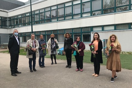 Връчване на удостоверенията в Българското неделно училище „АБВ” във Финландия 