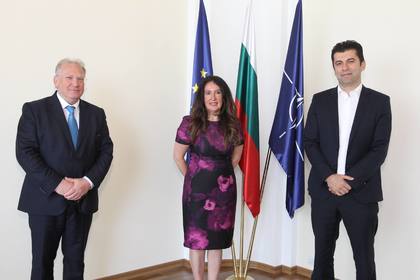 The Ministers of Foreign Affairs and Economy Svetlan Stoev and Kiril Petkov met with the US Ambassador Hero Mustafa