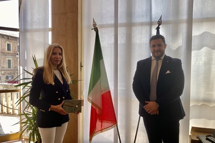 Работни срещи на Генералния консул на Република България в Милано в гр. Пезаро (регион Марке)