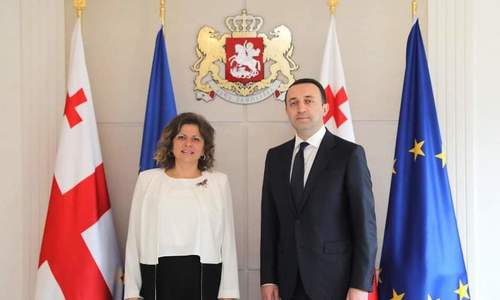 Прощални срещи на посланик Иванова с президента и с премиера на Грузия