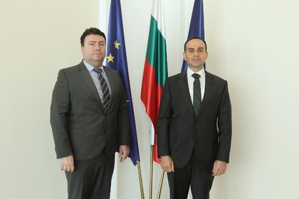 Deputy Minister Alexandrov receives copies of credentials letters of the newly appointed Ambassador of Azerbaijan