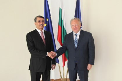 Minister Stoev received the Ambassador of the State of Qatar