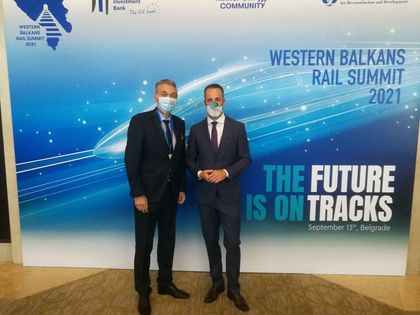 Петко Дойков взе участие в срещата на високо равнище на Западните Балкани в Белград, посветена на железопътния транспорт (Western Balkans Rail Summit)
