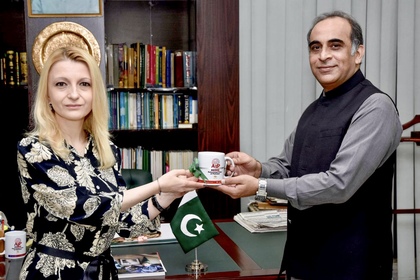 The Bulgarian Ambassador in Islamabad Irena Gancheva visited the Head Office of the national news agency of Pakistan