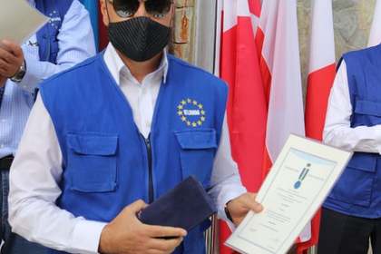 Представителят на МВнР в Наблюдателната мисия на ЕС в Грузия Стефан Станчев бе награден с медал