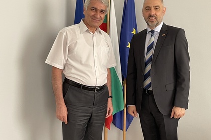 Среща между посланика на България и председателя на Републиканския съюз на работодателите на Армения