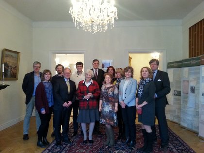 Среща на посланик Светлан Стоев със семейство Екман