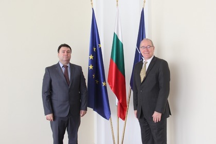 Deputy Minister Rumen Aleksandrov received copies of the credentials of the new Swiss Ambassador to Bulgaria