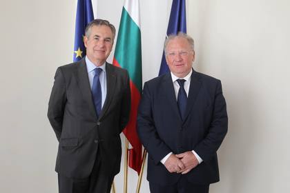Minister Svetlan Stoev received the Ambassador of Spain Alejandro Polanco Mata