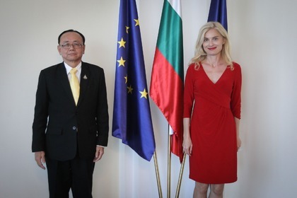 Deputy Minister Dinkova received the Ambassador of Thailand