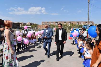 Opening ceremony of kindergarten N 4 in the town Armavir