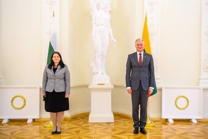 Ambassador Selver Khalil presented his credentials to the President of Republic of Lithuania