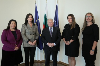 Minister Svetlan Stoev received a delegation from the National Art Gallery in Skopje