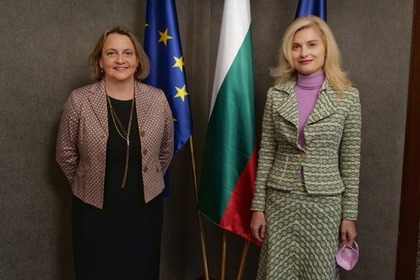 Deputy Minister Zaritsa Dinkova received copies of the credentials of the Ambassador of New Zealand