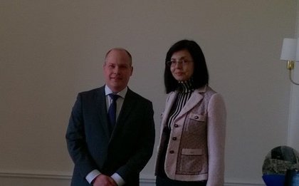 Посещение на вицепремиера Меглена Кунева в Кралство Швеция 