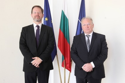 Minister Stoev received the Ambassador of Denmark Jes Brogaard Nielsen