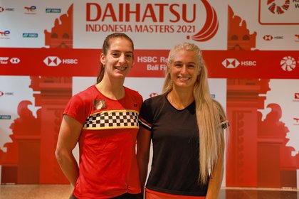 Габриела и Стефани Стоеви участваха на турнира по бадминтон от сериите "Супер 750" в Бали, Индонезия