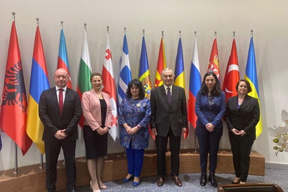 Официална делегация на МВнР се срещна с генералния секретар на ЧИС Лазар Команеску в Истанбул