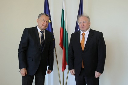 The Minister of Foreign Affairs Svetlan Stoev received the Ambassador of Ukraine Vitaly Moskalenko
