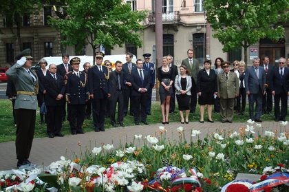 Отбелязване на българския принос в освобождението на Словакия през ВСВ