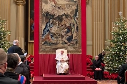 Годишна среща на папа Франциск с дипломатическия корпус акредитиран към Светия престол