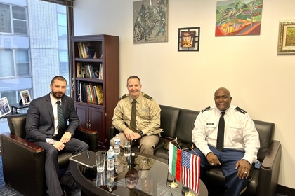Делегация от Националната гвардия на Илинойс посети Генералното консулство в Чикаго