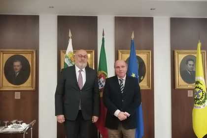 Посланик Иван Найденов се срещна с вицепрезидента на Португалската промишлена камара Жорже Пайш