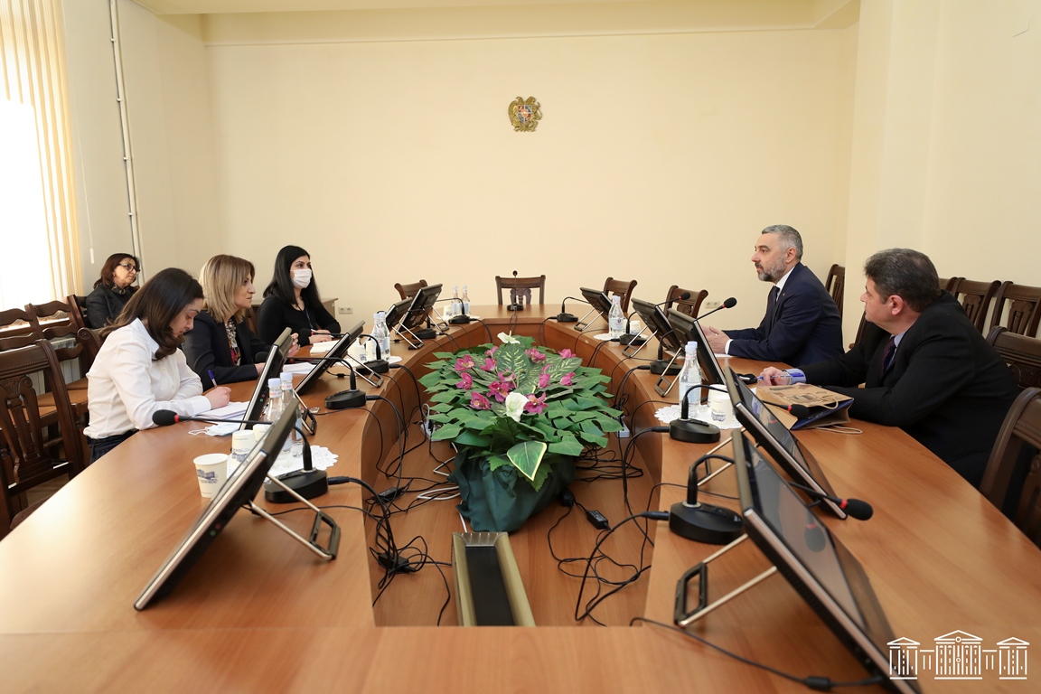 Meeting with the Chairperson of the Armenia-Bulgaria Friendship Group of the National Assembly of Armenia